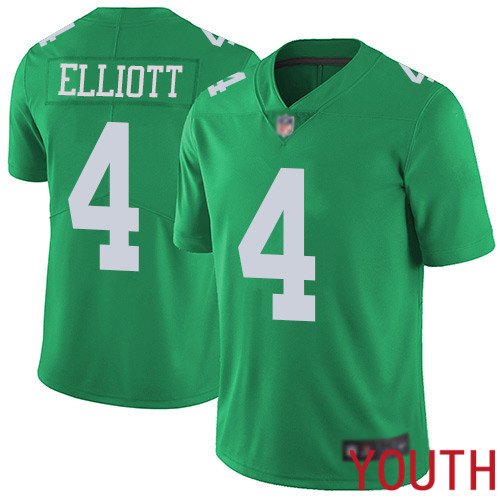 Youth Philadelphia Eagles 4 Jake Elliott Limited Green Rush Vapor Untouchable NFL Jersey Football